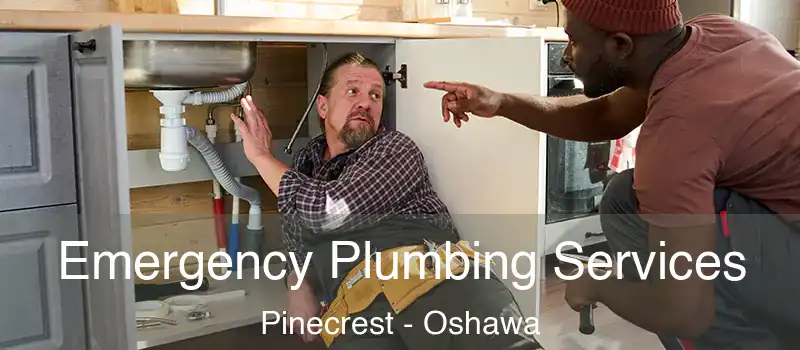  Emergency Plumbing Services Pinecrest - Oshawa